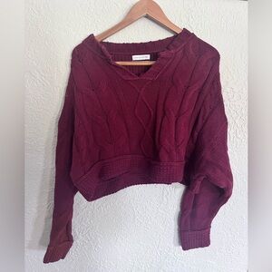 Urban Outfitters Burgundy sweater